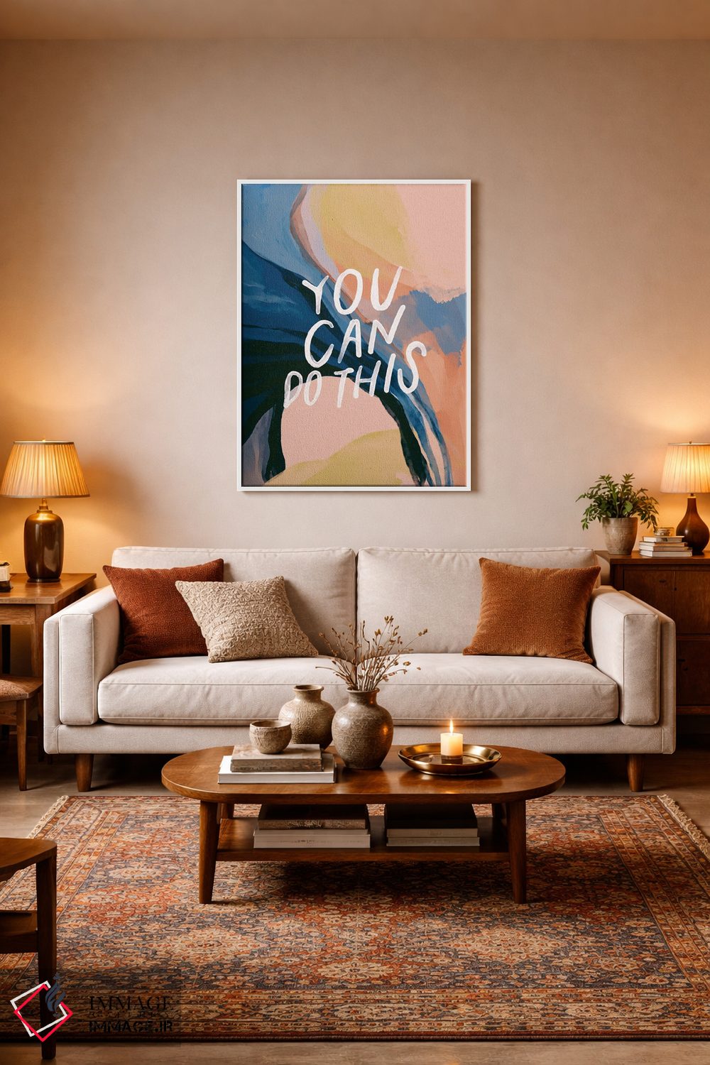 تابلو مدرن تو می توانی این را انجام دهی اثر مورگان هارپر نیکولز - D2W