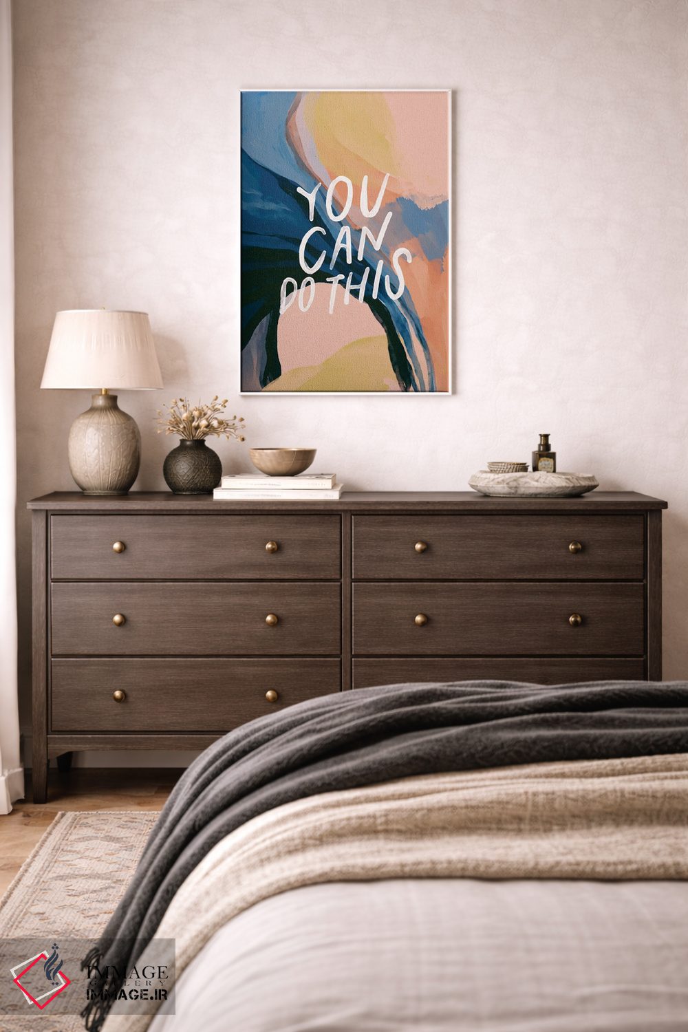 تابلو مدرن تو می توانی این را انجام دهی اثر مورگان هارپر نیکولز - D3W