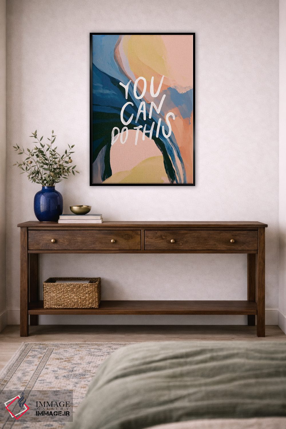 تابلو مدرن تو می توانی این را انجام دهی اثر مورگان هارپر نیکولز - D5B
