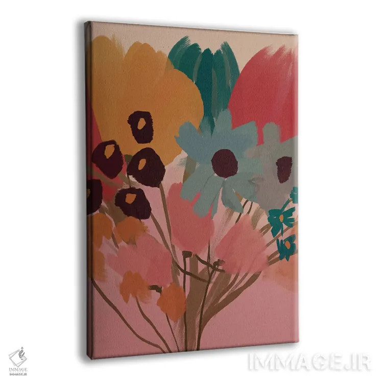 تابلو مدرن دسته گل اثر مورگان هارپر نیکولز - نمای پرسپکتیو محصول