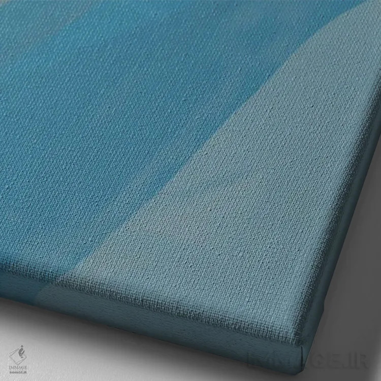 تابلو مدرن پیچیده شده در فیض بی پایان و بی کران اثر مورگان هارپر نیکولز - نمای نزدیک بافت بوم