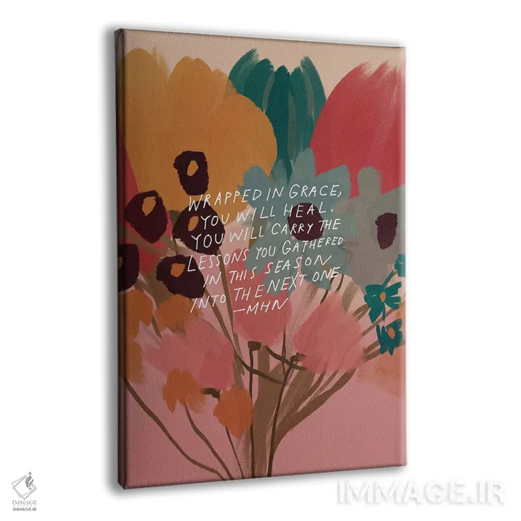 تابلو مدرن دسته گل اثر مورگان هارپر نیکولز - نمای پرسپکتیو محصول