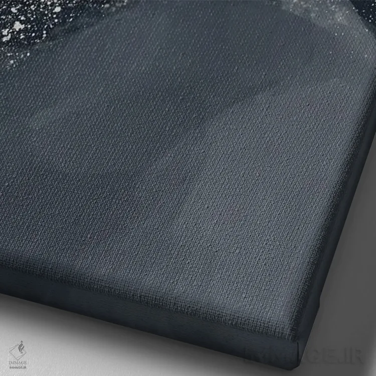 تابلو مدرن زندگی ای هست که باید زندگی شود اثر مورگان هارپر نیکولز - نمای نزدیک بافت بوم