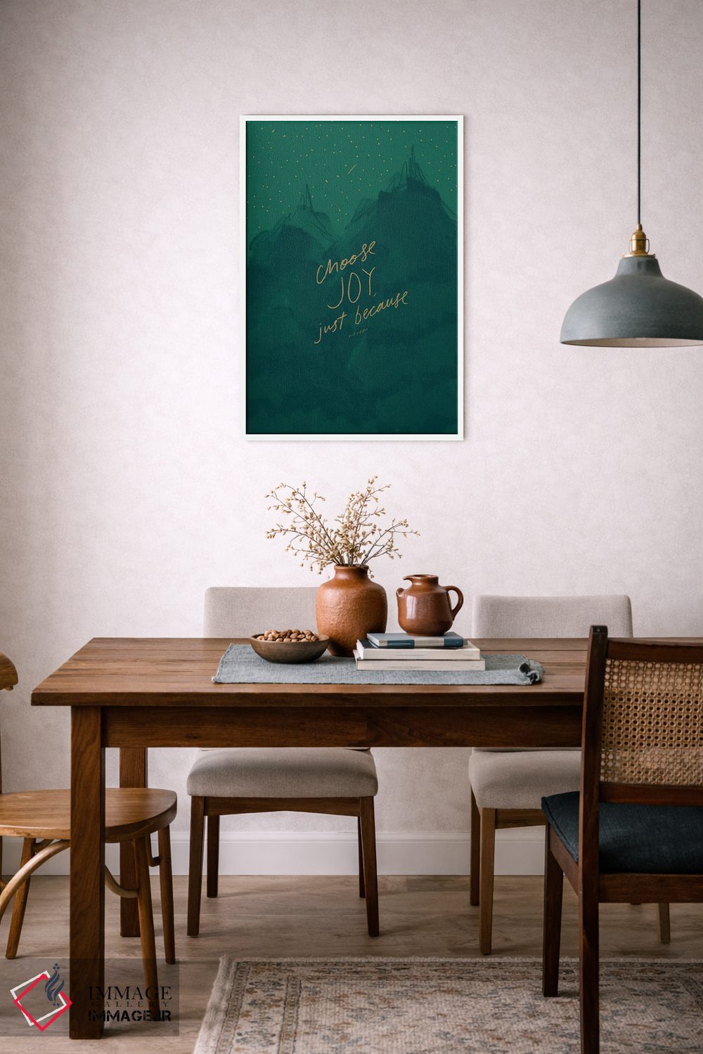 تابلو مدرن شادی را انتخاب کن، فقط به خاطر خود شادی اثر مورگان هارپر نیکولز - D5W