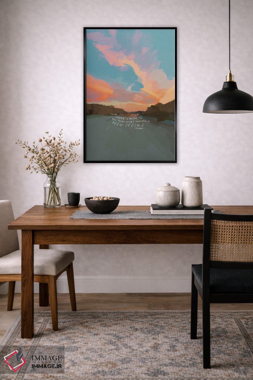 تابلو مدرن تو بیش از آنچه تا به حال دیده ای هستی اثر مورگان هارپر نیکولز - D5B