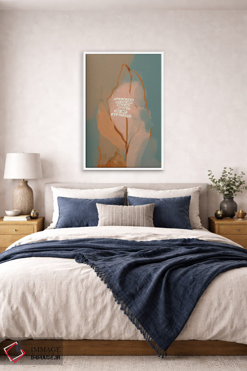 تابلو انتزاعی فقط اگر کسی بهت نگفته باشد اثر مورگان هارپر نیکولز - D6W