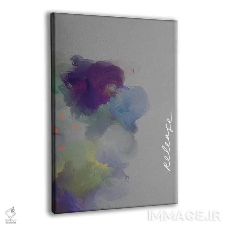 تابلو مینیمال رهاسازی اثر مورگان هارپر نیکولز - نمای پرسپکتیو محصول