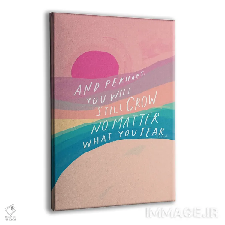 تابلو انتزاعی شاید هنوز رشد کنی اثر مورگان هارپر نیکولز - نمای پرسپکتیو محصول