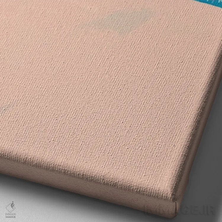 تابلو انتزاعی شاید هنوز رشد کنی اثر مورگان هارپر نیکولز - نمای نزدیک بافت بوم