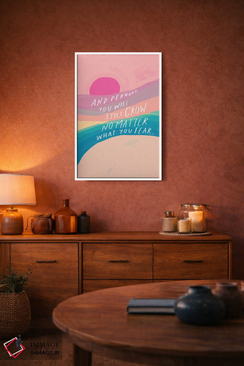 تابلو انتزاعی شاید هنوز رشد کنی اثر مورگان هارپر نیکولز - D3W