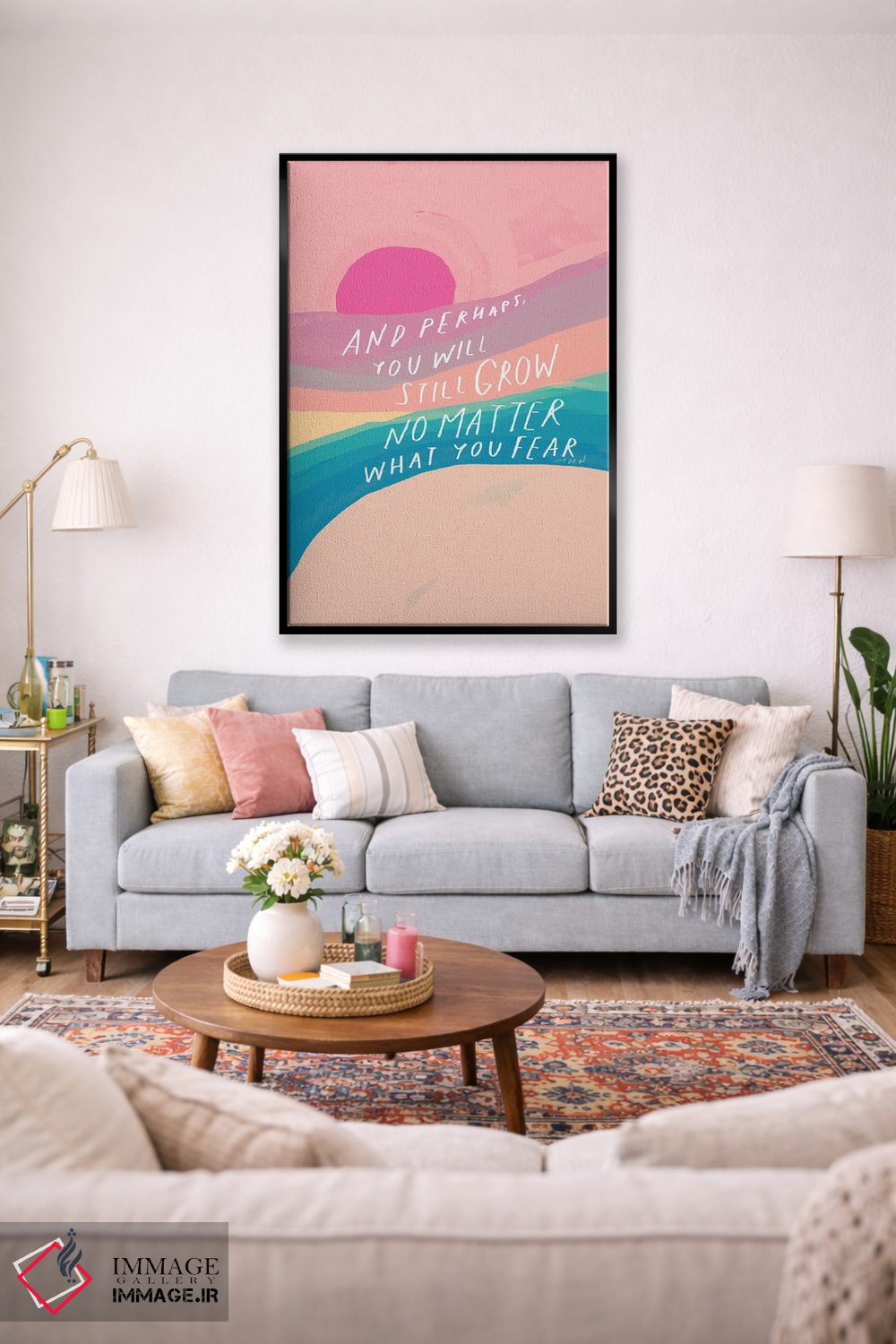 تابلو انتزاعی شاید هنوز رشد کنی اثر مورگان هارپر نیکولز - D2B