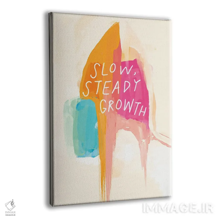تابلو مدرن رشد آرام و پیوسته اثر مورگان هارپر نیکولز - نمای پرسپکتیو محصول