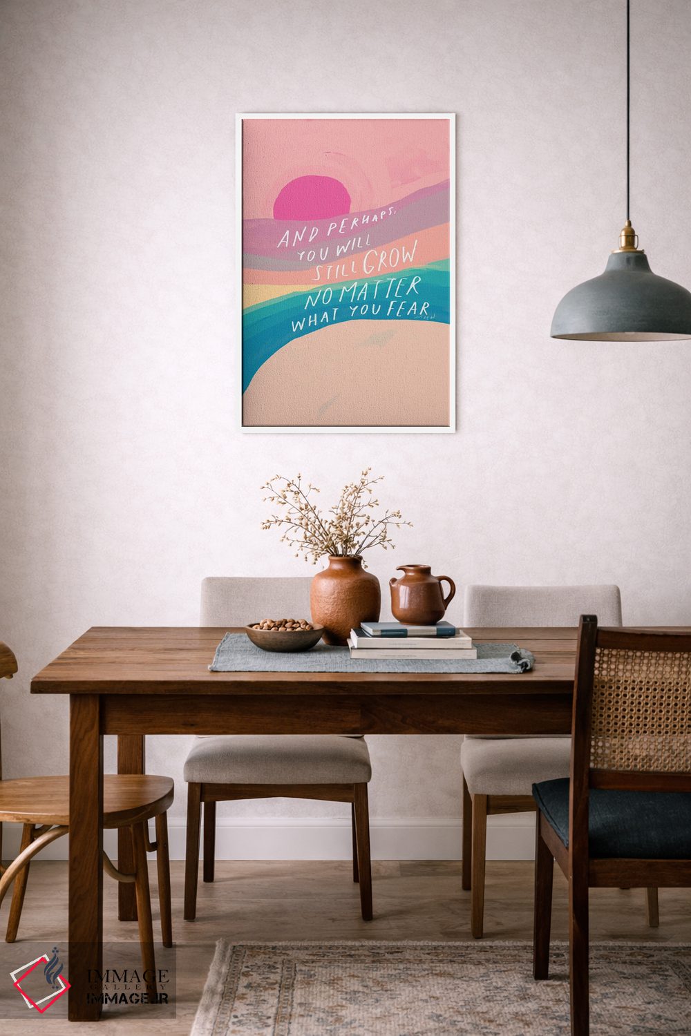 تابلو انتزاعی شاید هنوز رشد کنی اثر مورگان هارپر نیکولز - D5W