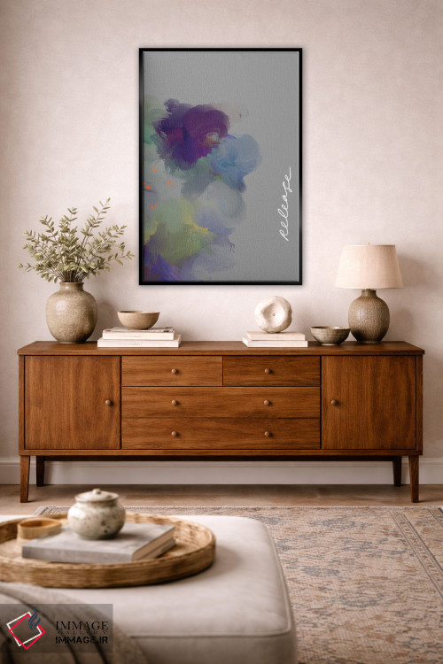 تابلو مینیمال رهاسازی اثر مورگان هارپر نیکولز - D3B