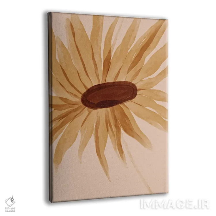 تابلو مدرن آفتابگردان اثر مورگان هارپر نیکولز - نمای پرسپکتیو محصول
