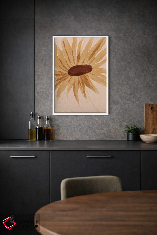 تابلو مدرن آفتابگردان اثر مورگان هارپر نیکولز - D1W