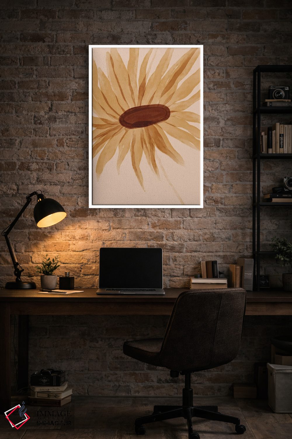 تابلو مدرن آفتابگردان اثر مورگان هارپر نیکولز - D4W