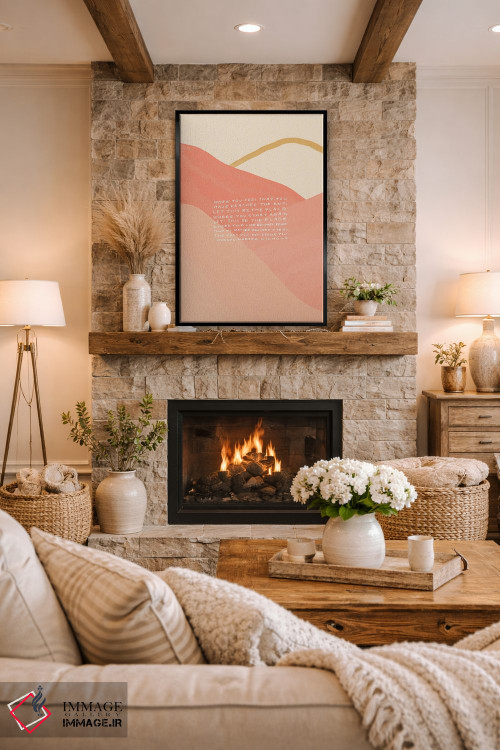 تابلو مینیمال گذشته تو را تعریف نکرد اثر مورگان هارپر نیکولز - D2B