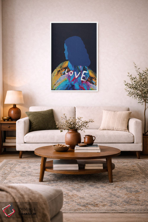 تابلو مدرن عشق اثر مورگان هارپر نیکولز - D3W