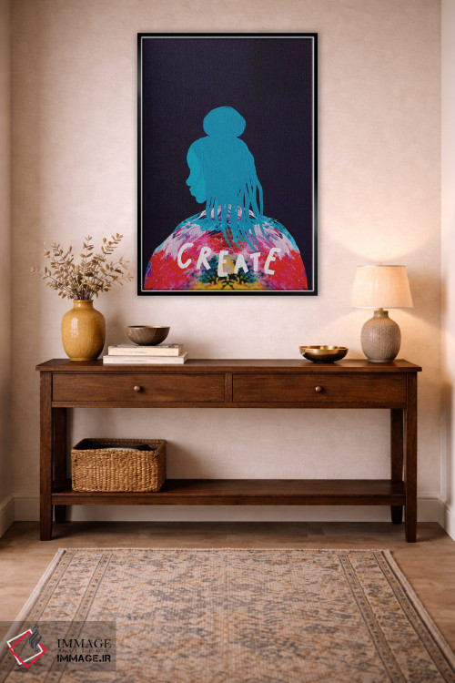 تابلو مدرن خلق کن اثر مورگان هارپر نیکولز - D5B