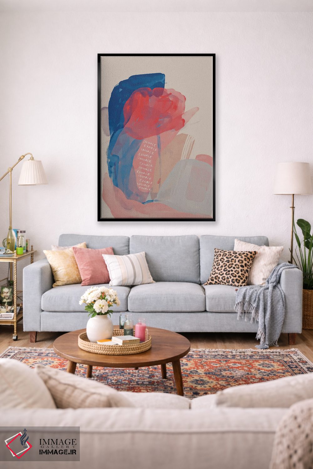 تابلو مدرن تنفس کن و بازدم کن اثر مورگان هارپر نیکولز - D1B