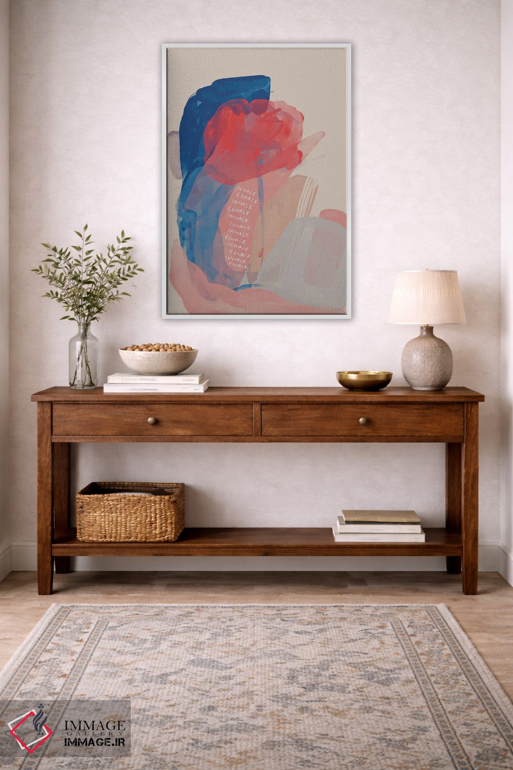 تابلو مدرن تنفس کن و بازدم کن اثر مورگان هارپر نیکولز - D3W