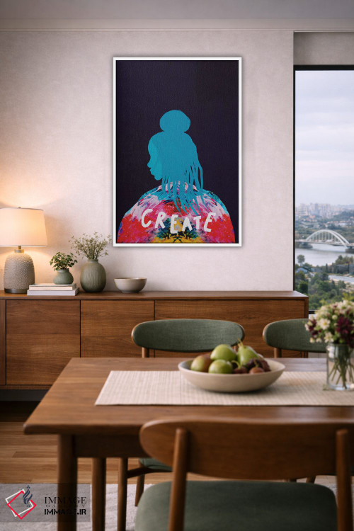 تابلو مدرن خلق کن اثر مورگان هارپر نیکولز - D6W