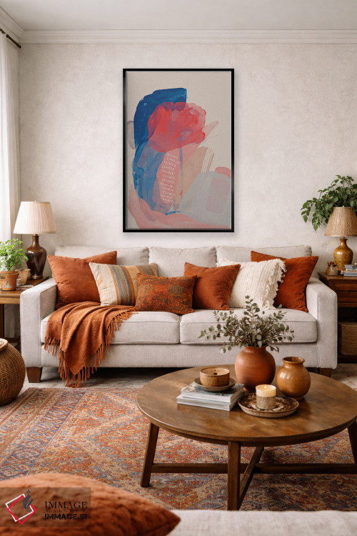 تابلو مدرن تنفس کن و بازدم کن اثر مورگان هارپر نیکولز - D5B