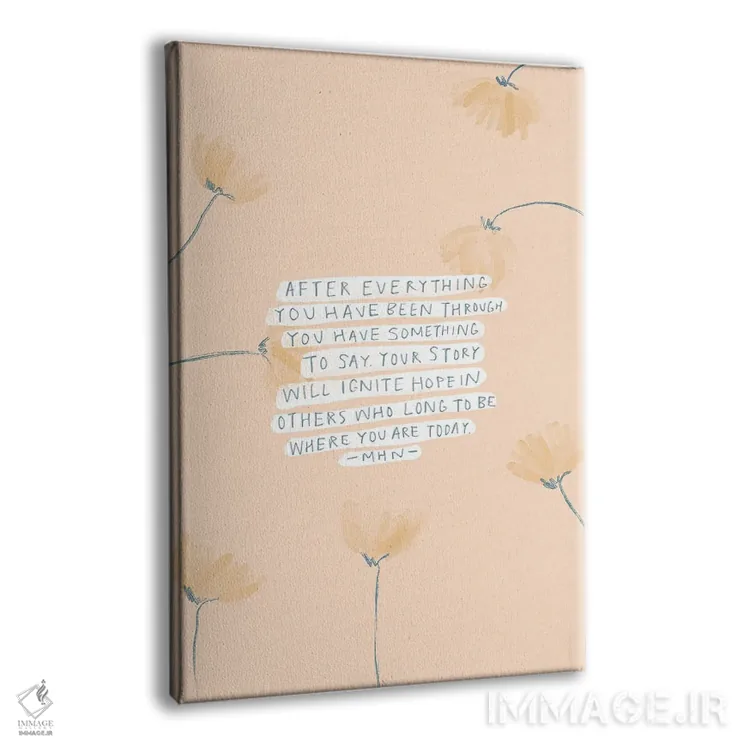 تابلو مدرن بعد از همه آنچه رخ داد اثر مورگان هارپر نیکولز - نمای پرسپکتیو محصول