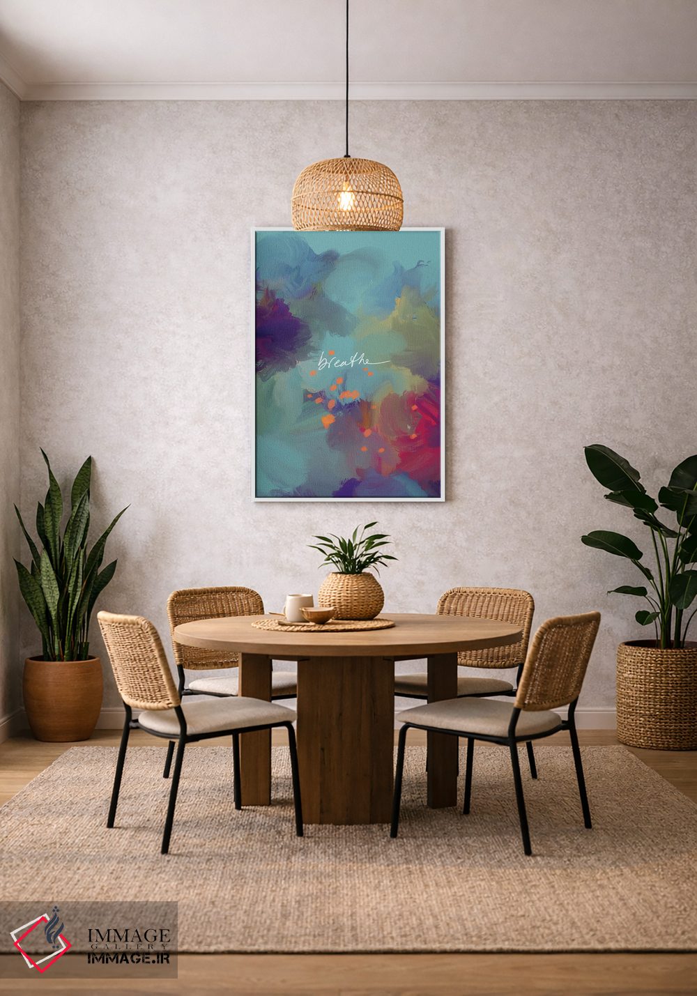 تابلو مدرن نفس بکش ۱ اثر مورگان هارپر نیکولز - D3W