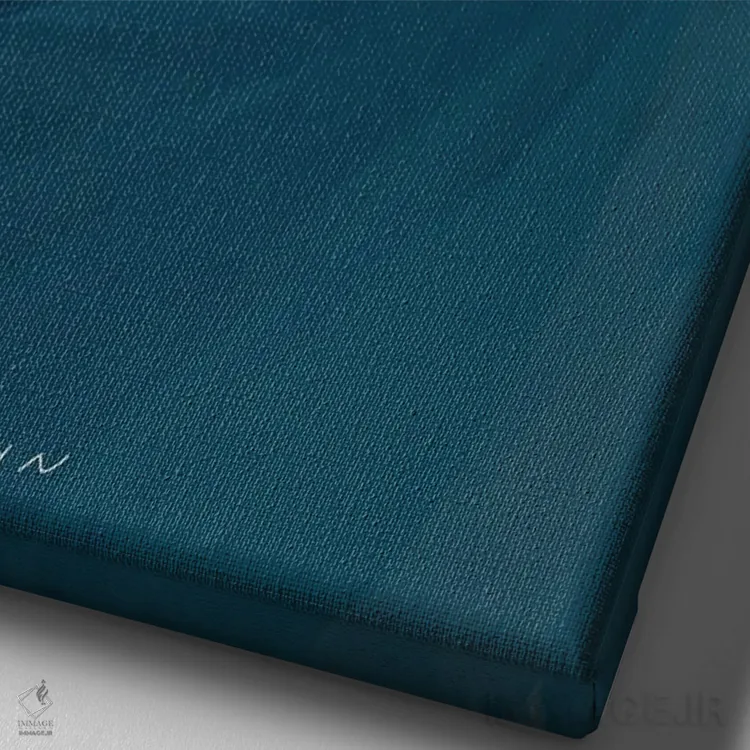 تابلو انتزاعی نفس کشیدن کلاسیک اثر مورگان هارپر نیکولز - نمای نزدیک بافت بوم