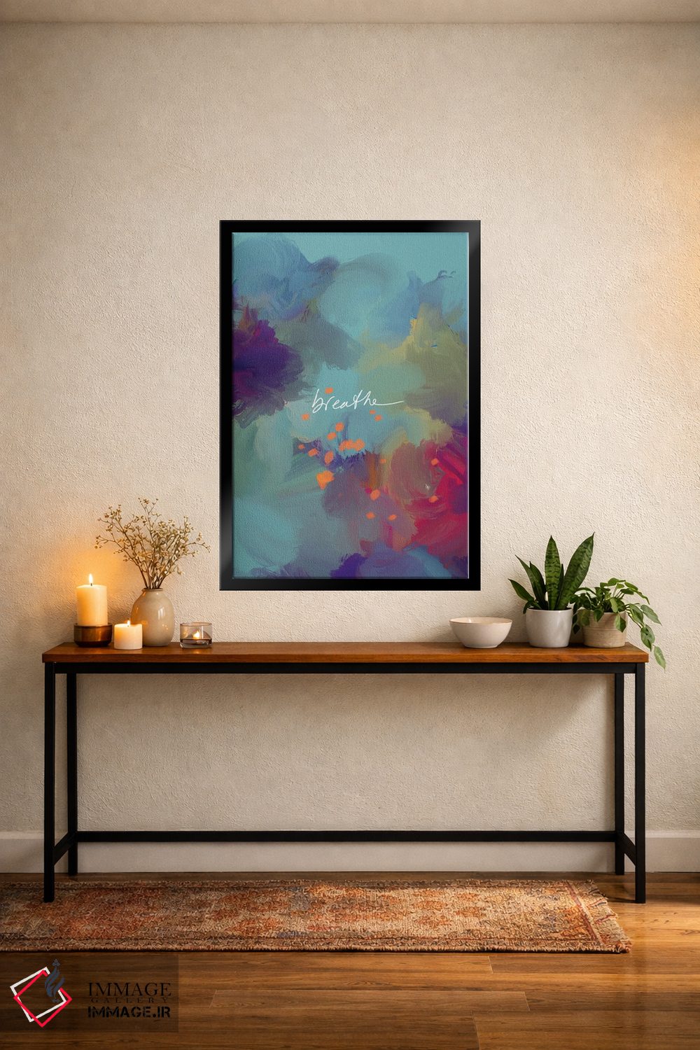 تابلو مدرن نفس بکش ۱ اثر مورگان هارپر نیکولز - D5B