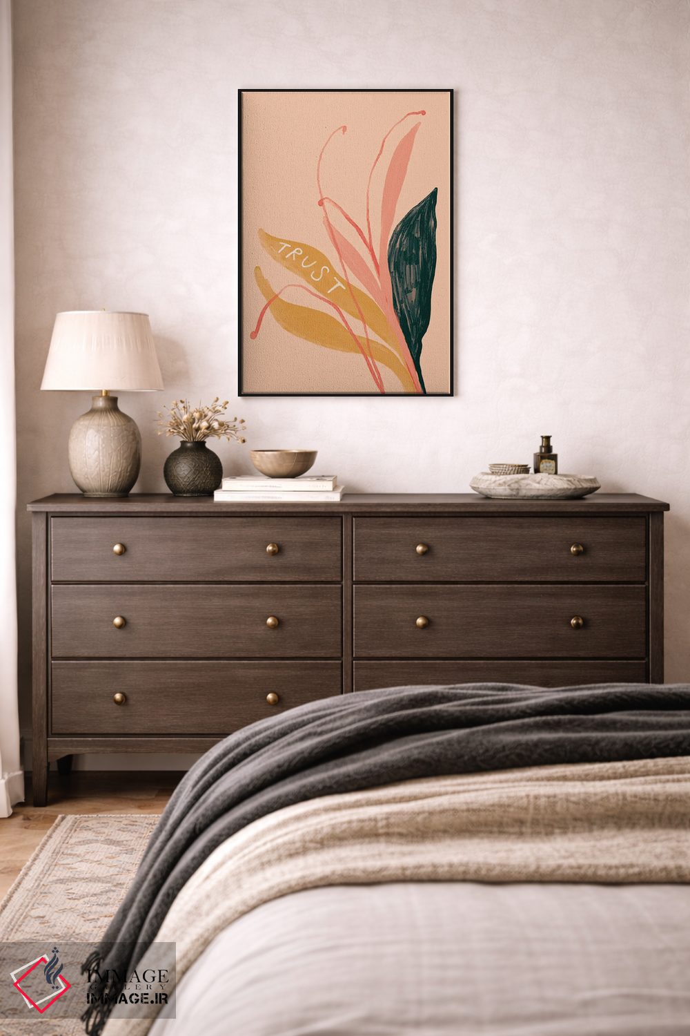 تابلو مدرن اعتماد به گیاه اثر مورگان هارپر نیکولز - D4B