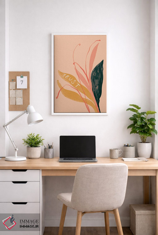 تابلو مدرن اعتماد به گیاه اثر مورگان هارپر نیکولز - D3W