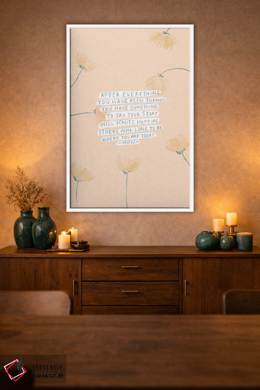 تابلو مدرن بعد از همه آنچه رخ داد اثر مورگان هارپر نیکولز - D3W