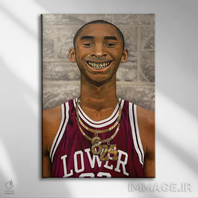 تابلو دکوراتیو روز کوبی اثر ماناسه جانسون - نمای روبهرو روی دیوار