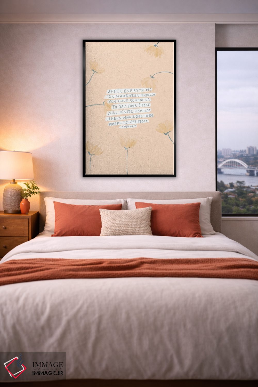 تابلو مدرن بعد از همه آنچه رخ داد اثر مورگان هارپر نیکولز - D5B