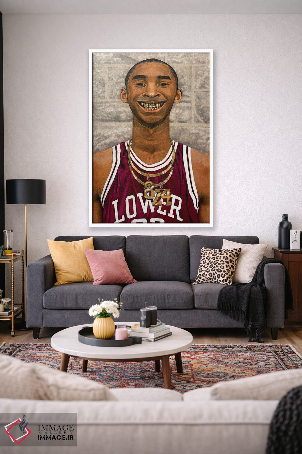 تابلو دکوراتیو روز کوبی اثر ماناسه جانسون - D1W