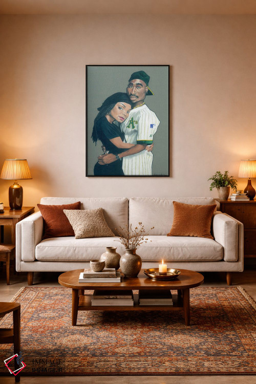 تابلو دکوراتیو "عدالت شاعرانه" اثر ماناسه جانسون - D2B