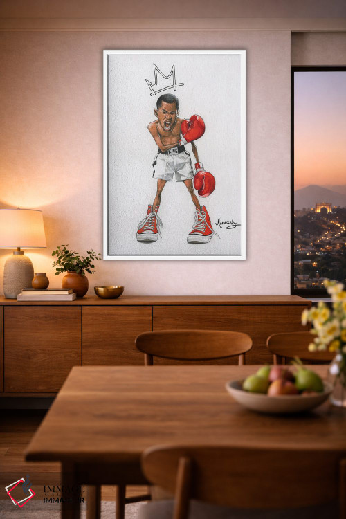 تابلو دکوراتیو "پسربچه علی" اثر ماناسه جانسون - D2W