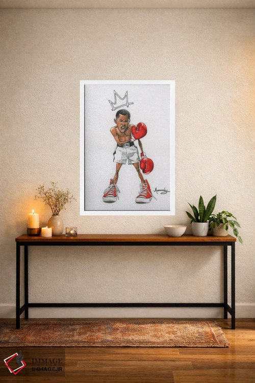 تابلو دکوراتیو "پسربچه علی" اثر ماناسه جانسون - D3W