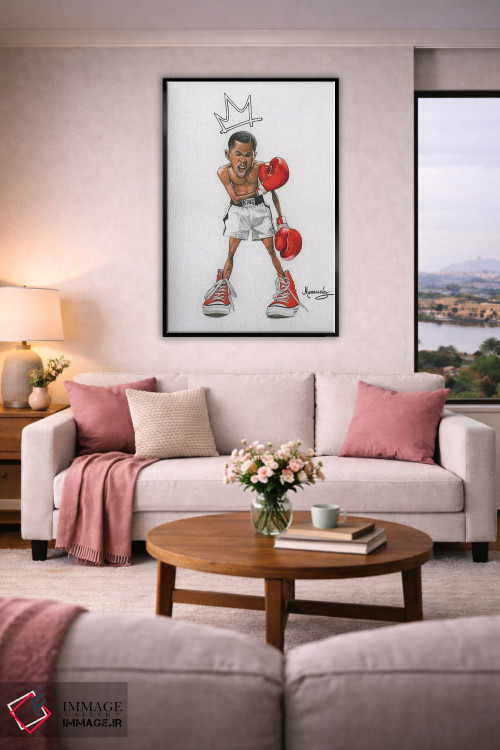 تابلو دکوراتیو "پسربچه علی" اثر ماناسه جانسون - D4B