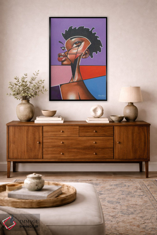 تابلو دکوراتیو "راه شیری" اثر ماناسه جانسون - D3B