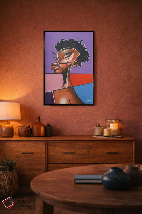 تابلو دکوراتیو "راه شیری" اثر ماناسه جانسون - D4B