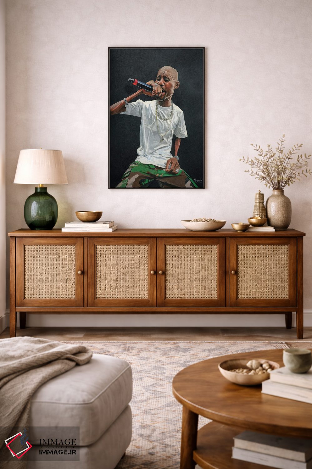 تابلو دکوراتیو "دی ام اکس" اثر ماناسه جانسون - D3B