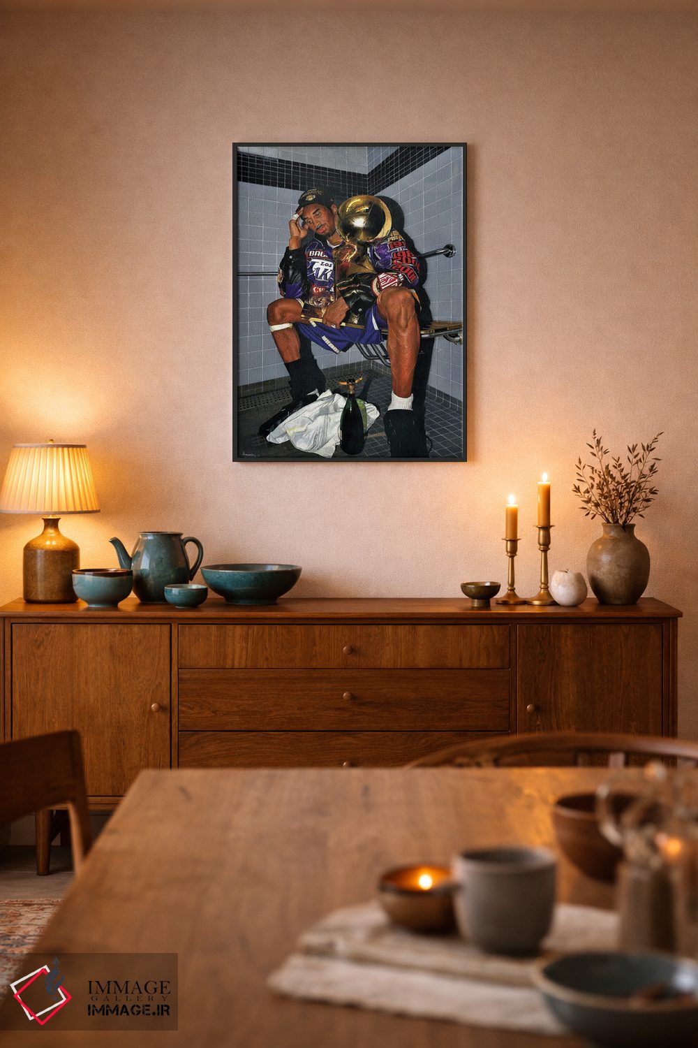 تابلو دکوراتیو "کوبه چیپ '۰۱" اثر ماناسه جانسون - D6B