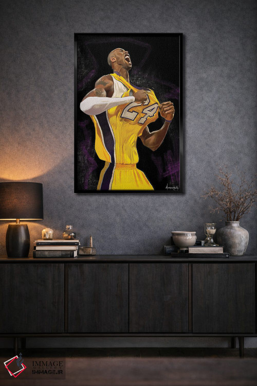 تابلو دکوراتیو "ذهنیت مامبا" اثر ماناسه جانسون - D3B