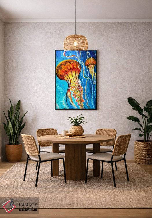 تابلو دکوراتیو "ژله ها" اثر مارتین نسیم - D4B