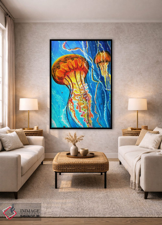 تابلو دکوراتیو "ژله ها" اثر مارتین نسیم - D2B