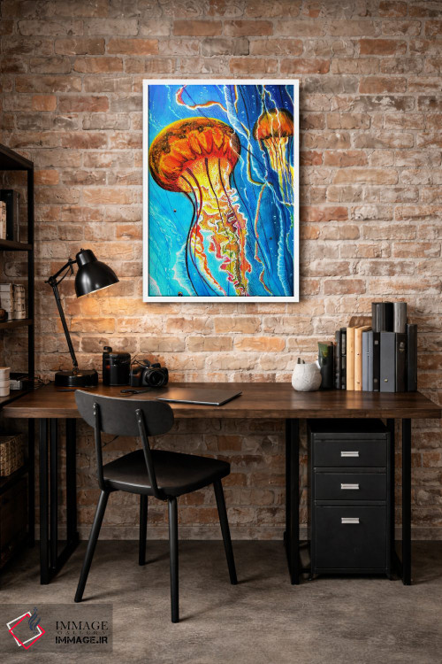 تابلو دکوراتیو "ژله ها" اثر مارتین نسیم - D3W